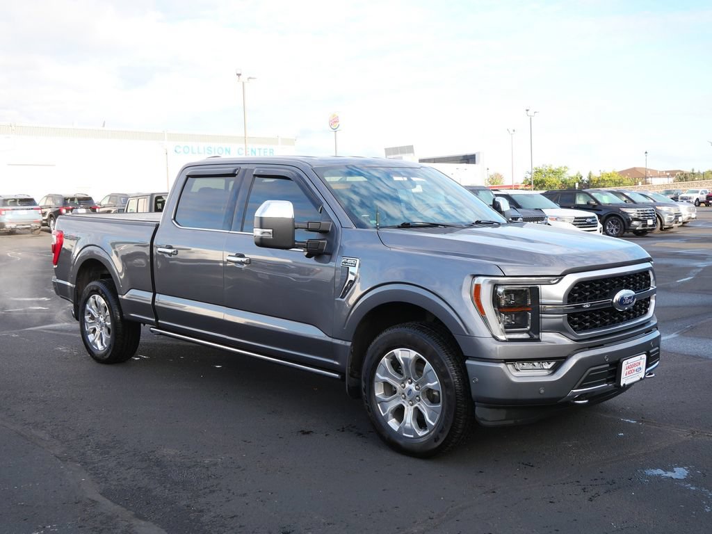 Certified 2021 Ford F150 Platinum w/ Equipment Group 701A High AWD/4WD image 4