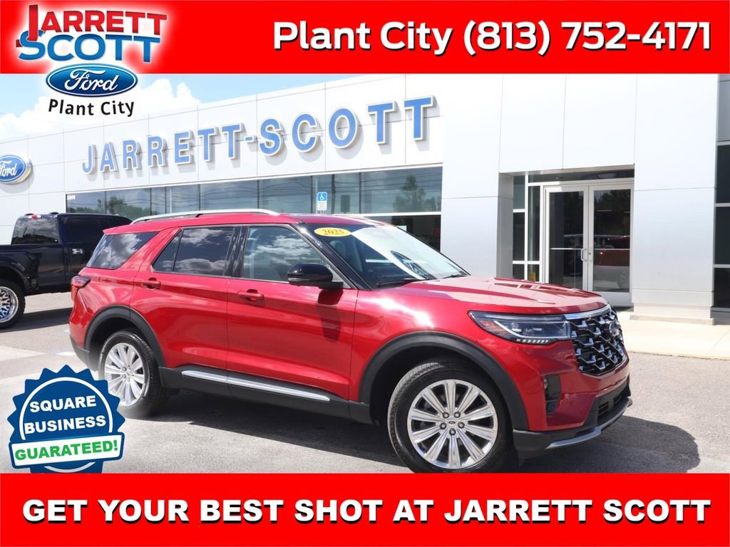 Certified 2025 Ford Explorer Platinum w/ LUX Leather Package image 1
