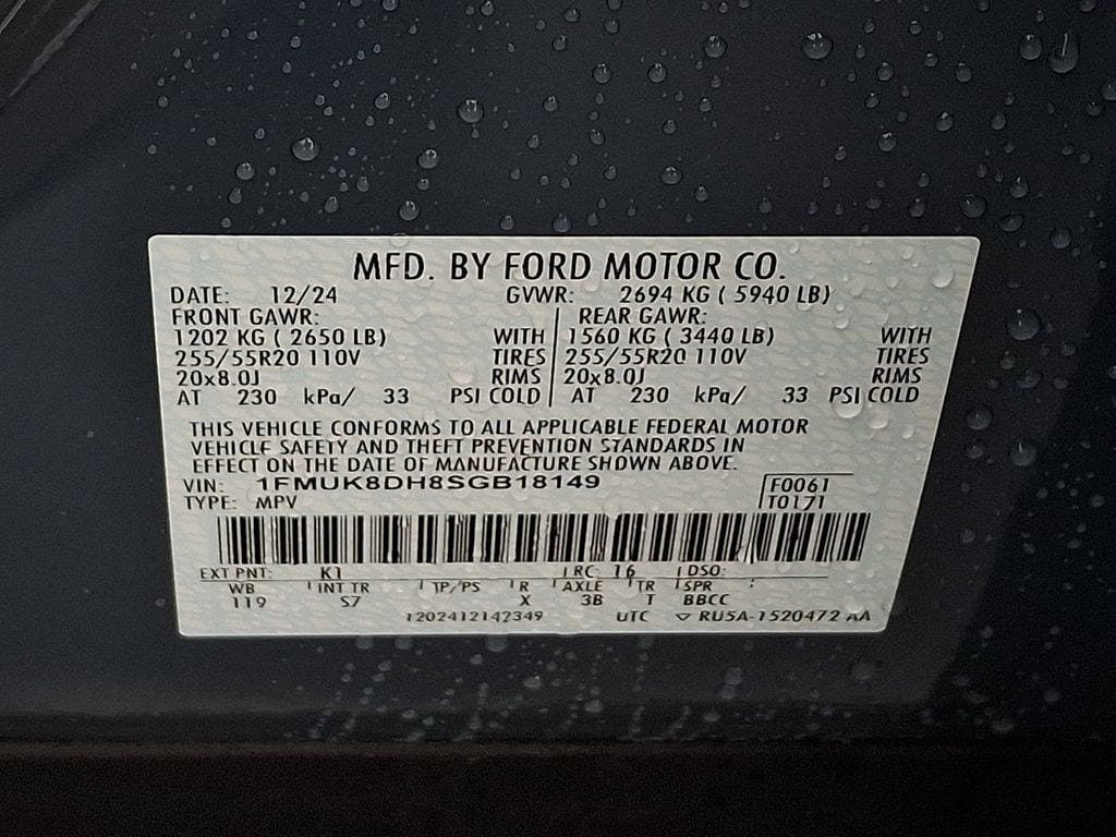 Certified 2025 Ford Explorer Active w/ Active Comfort Package AWD/4WD image 27