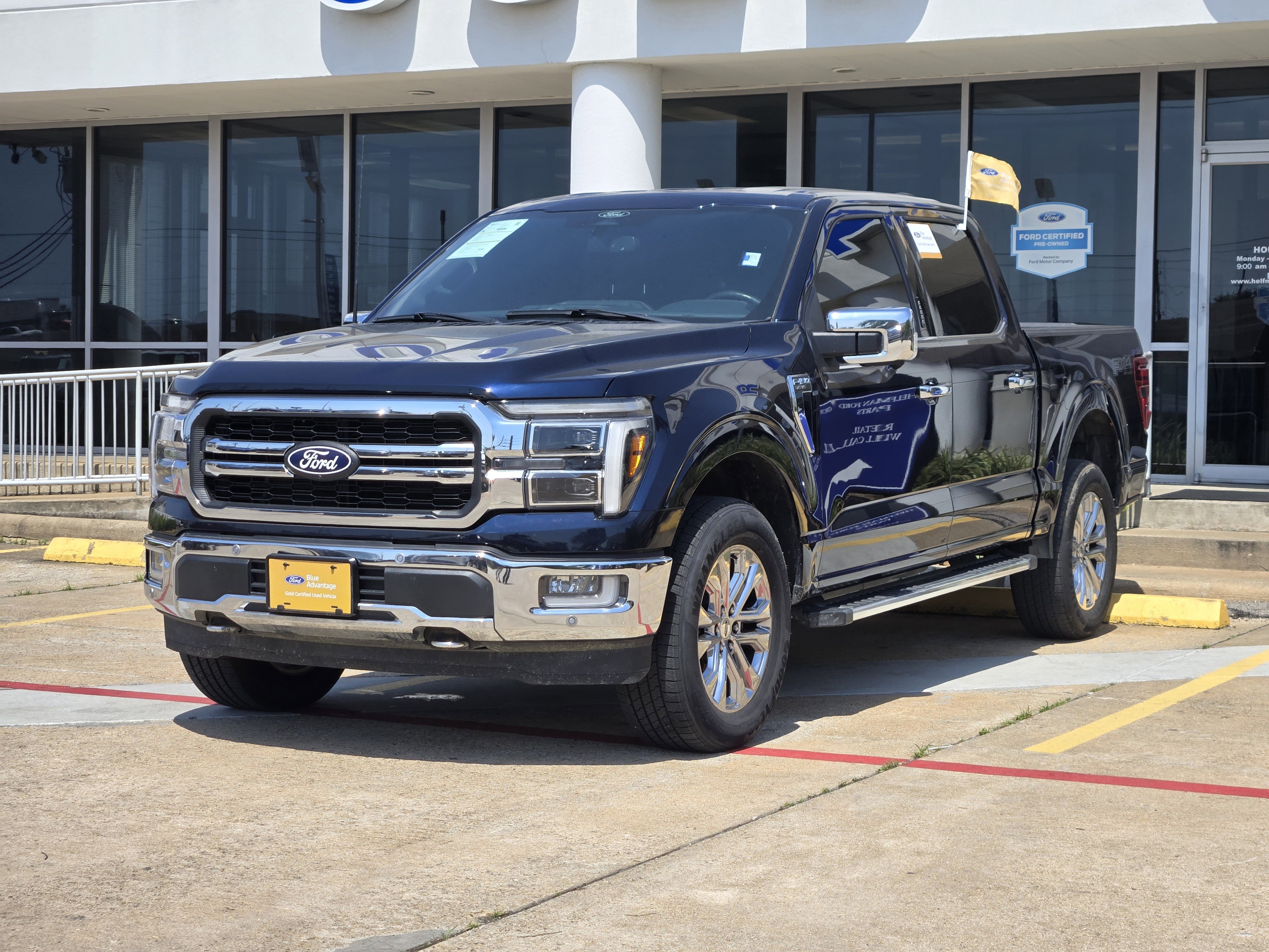 Certified 2024 Ford F150 Lariat w/ FX4 Off-Road Package AWD/4WD image 2