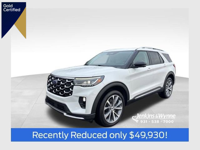 Certified 2025 Ford Explorer Platinum w/ Ultimate Package
