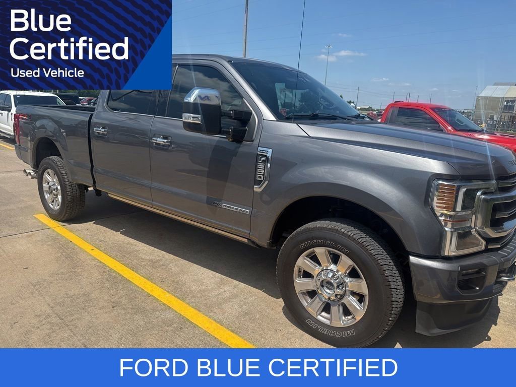 Certified 2021 Ford F250 Platinum w/ FX4 Off-Road Package AWD/4WD image 1