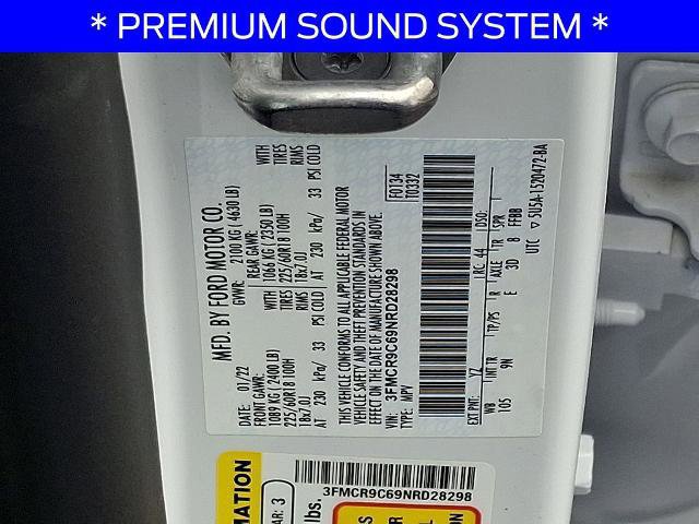 Certified 2022 Ford Bronco Sport Outer Banks image 26