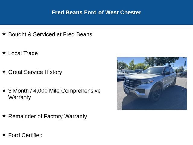 Certified 2022 Ford Explorer XLT w/ Class IV Trailer Tow Package AWD/4WD image 6