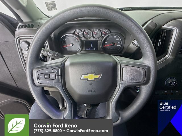Used 2024 Chevrolet Silverado 1500 Custom w/ Turbomax Blackout Package AWD/4WD image 14