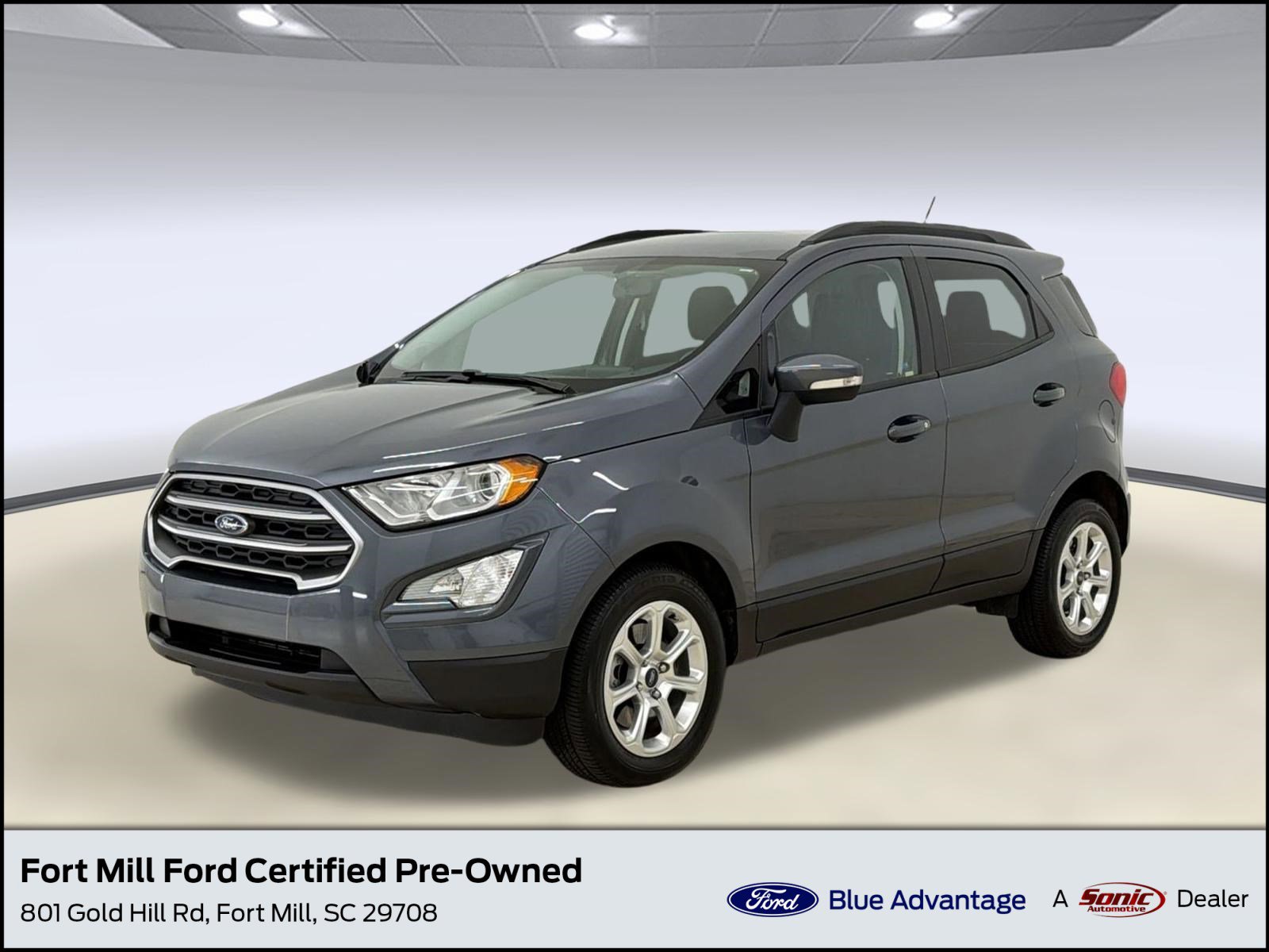 Certified 2018 Ford EcoSport SE