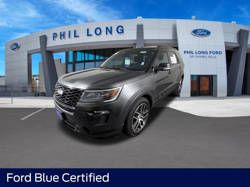 Certified 2018 Ford Explorer Sport w/ Equipment Group 401A