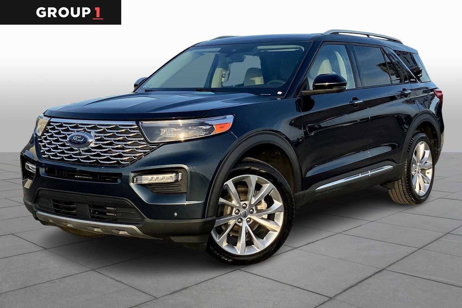 Certified 2022 Ford Explorer Platinum w/ Equipment Group 601A
