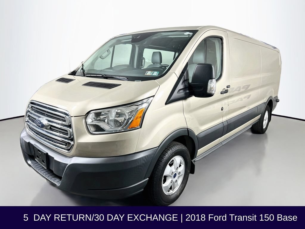 Certified 2018 Ford Transit 150 148 Low Roof w/ Premium Package RWD image 4