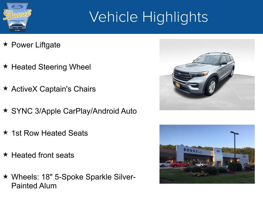 Certified 2021 Ford Explorer XLT w/ Equipment Group 202A image 11