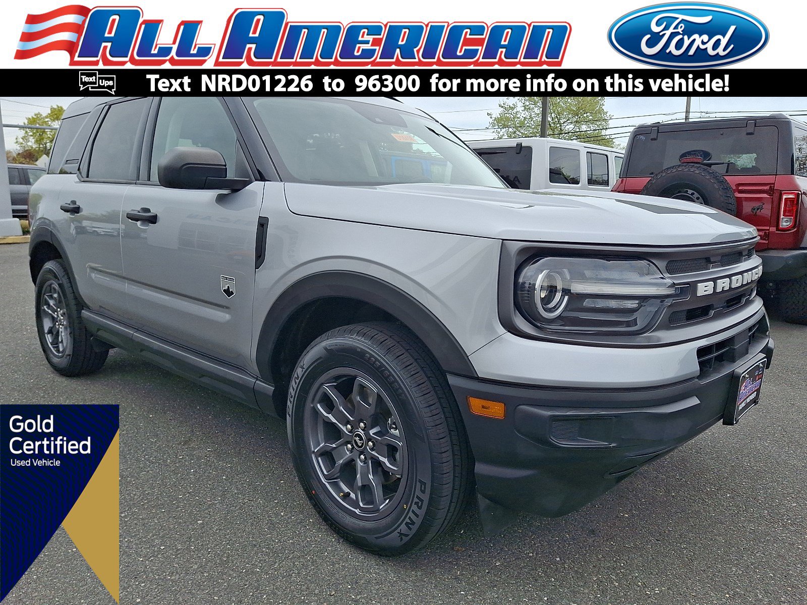 Certified 2022 Ford Bronco Sport Big Bend