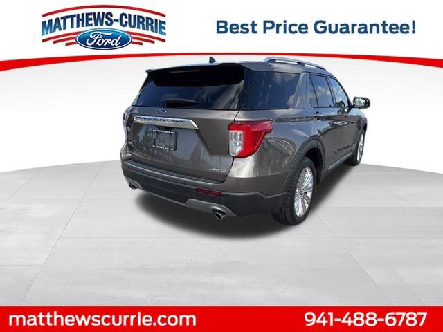 Certified 2021 Ford Explorer Limited w/ Equipment Group 301A image 4