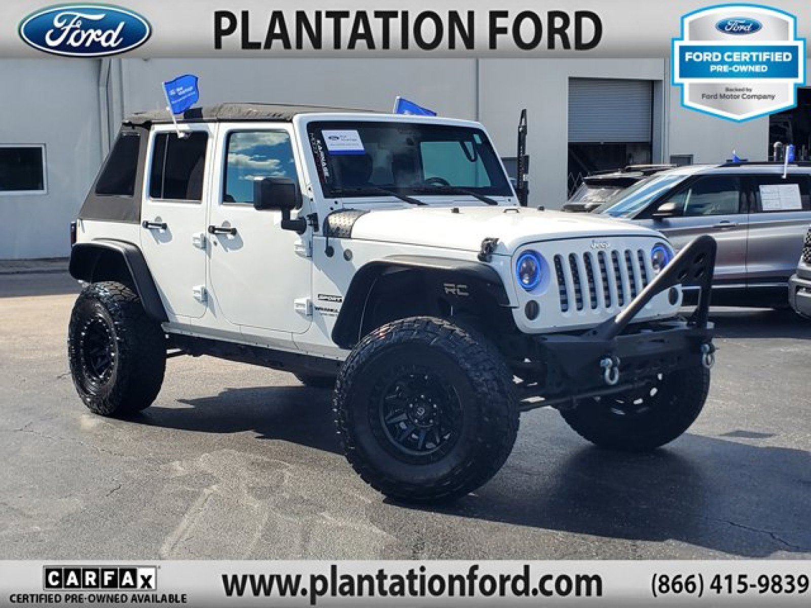 Used 2017 Jeep Wrangler Unlimited Sport w/ Mopar Black Appearance Group