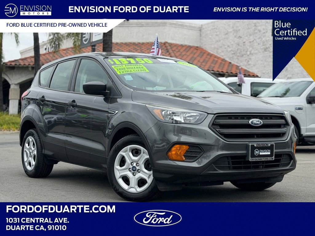 Certified 2019 Ford Escape S