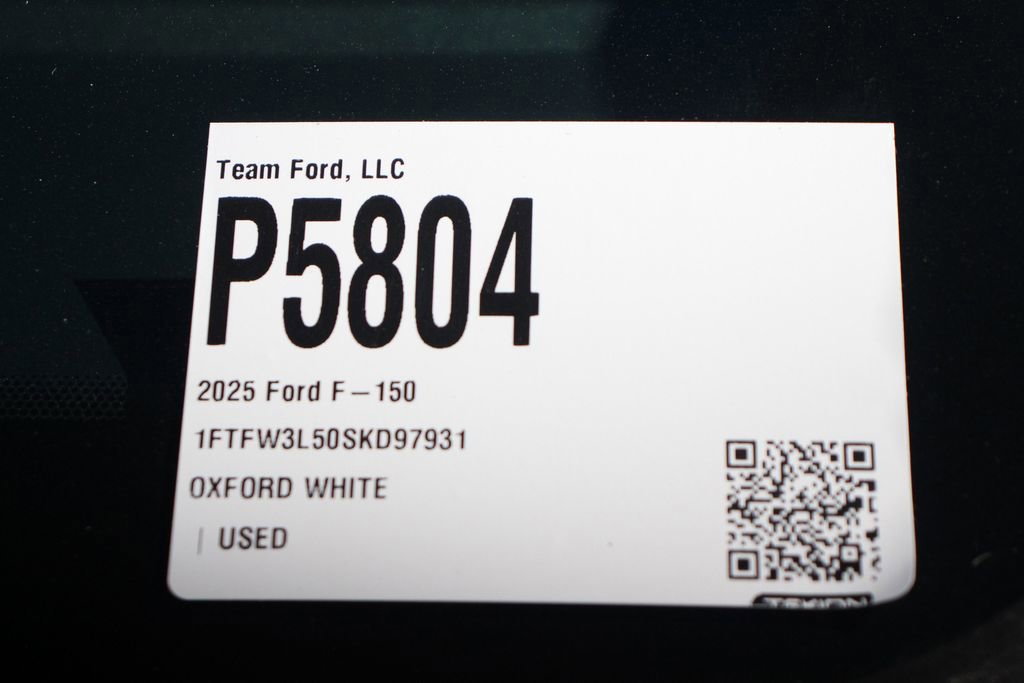 Certified 2025 Ford F150 XLT w/ Equipment Group 301A Standard image 30