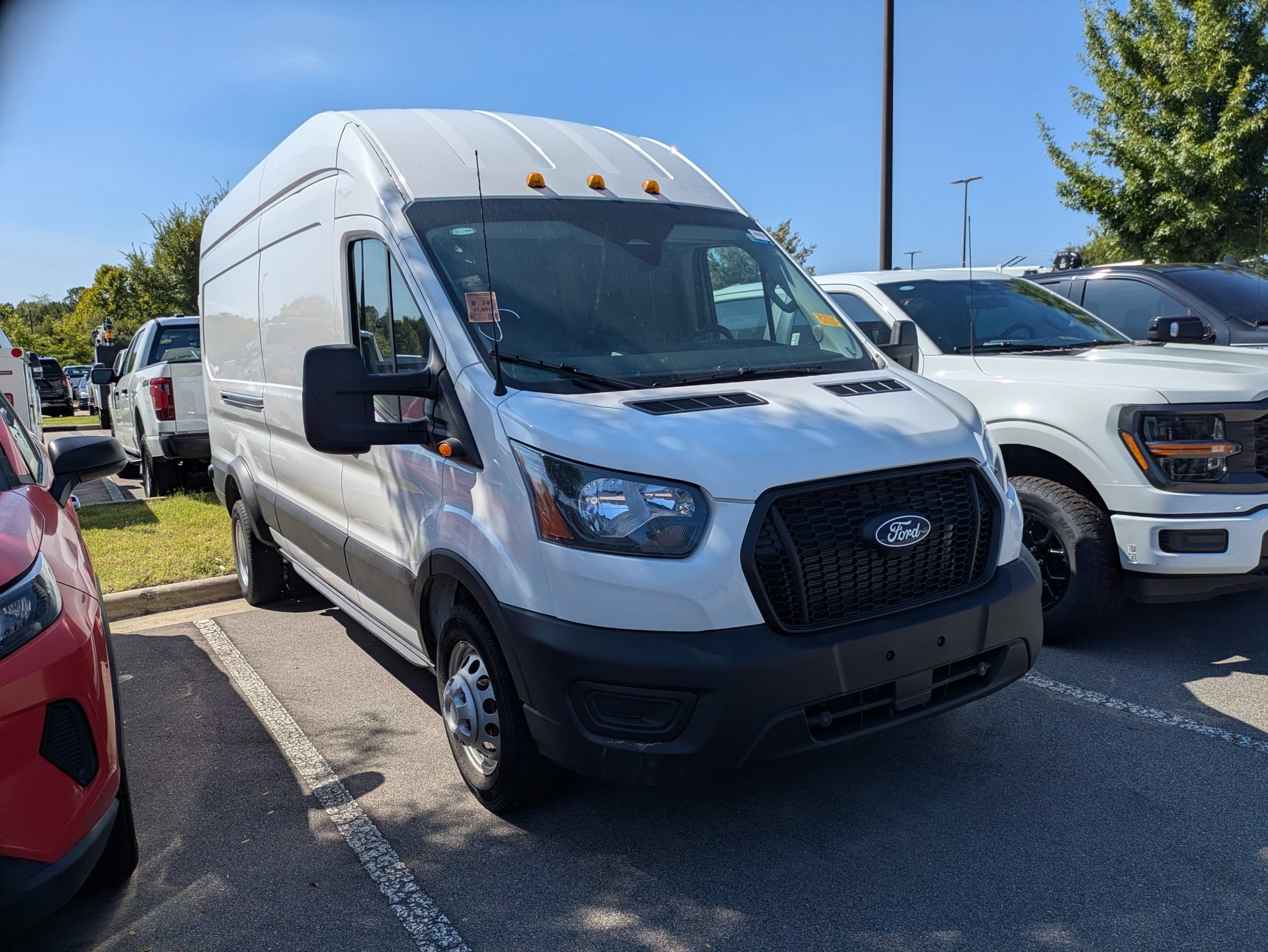 Certified 2026 Ford Transit 350 148 High Roof Extended DRW RWD image 1