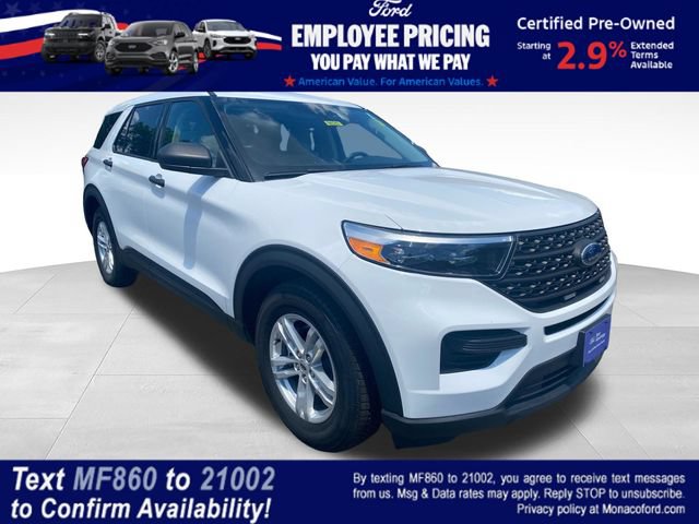 Certified 2022 Ford Explorer 4WD w/ Class IV Trailer Tow Package image 1