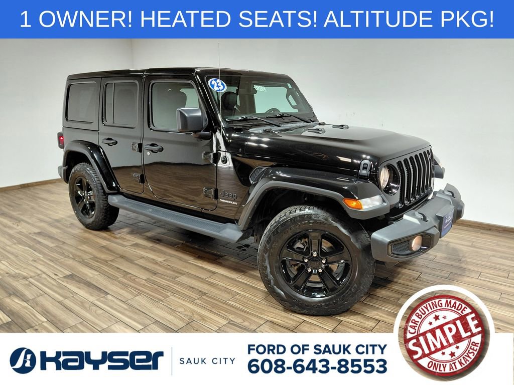 Used 2023 Jeep Wrangler Unlimited Sahara