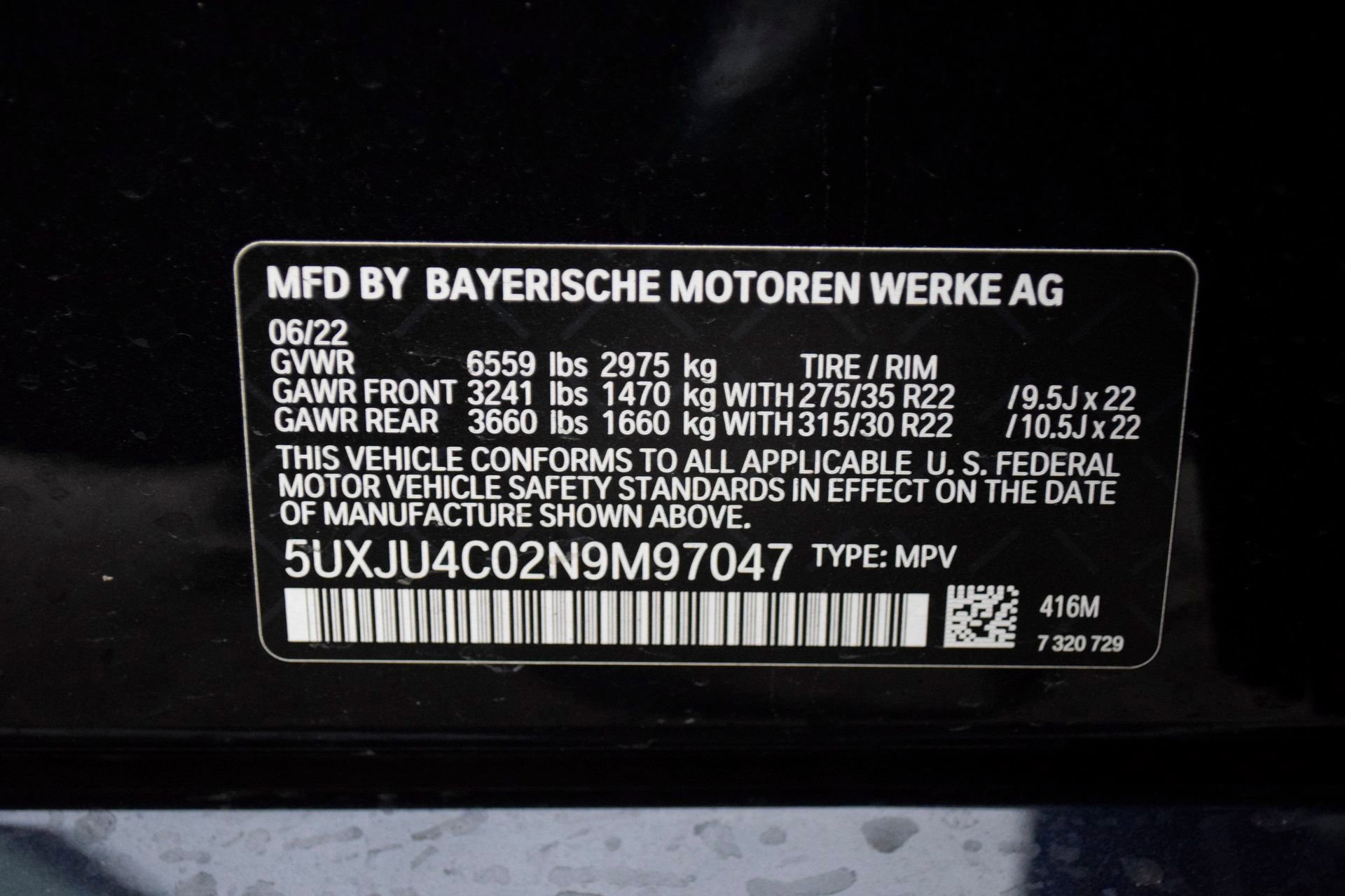 Used 2022 BMW X5 M50i w/ Executive Package image 26