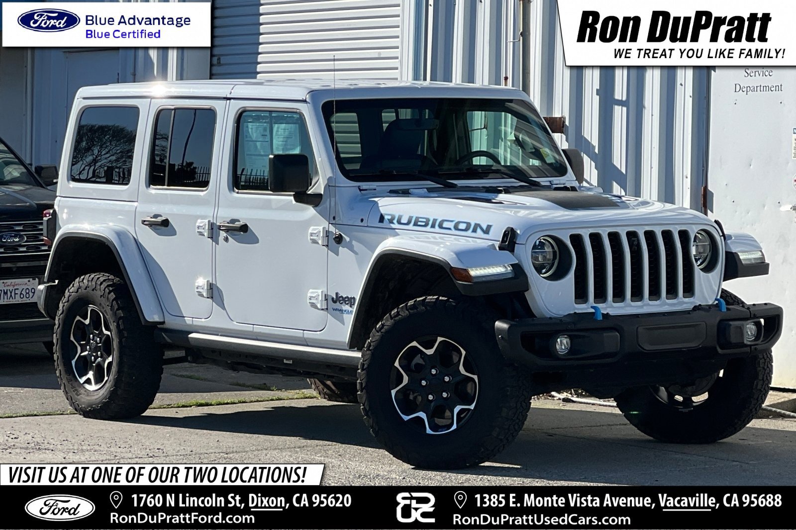 Used 2021 Jeep Wrangler Unlimited Rubicon 4xe w/ Steel Bumper Group image 7