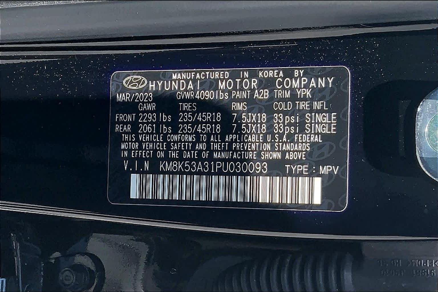Used 2023 Hyundai Kona Limited FWD image 31