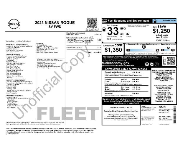 Used 2023 Nissan Rogue SV FWD image 2