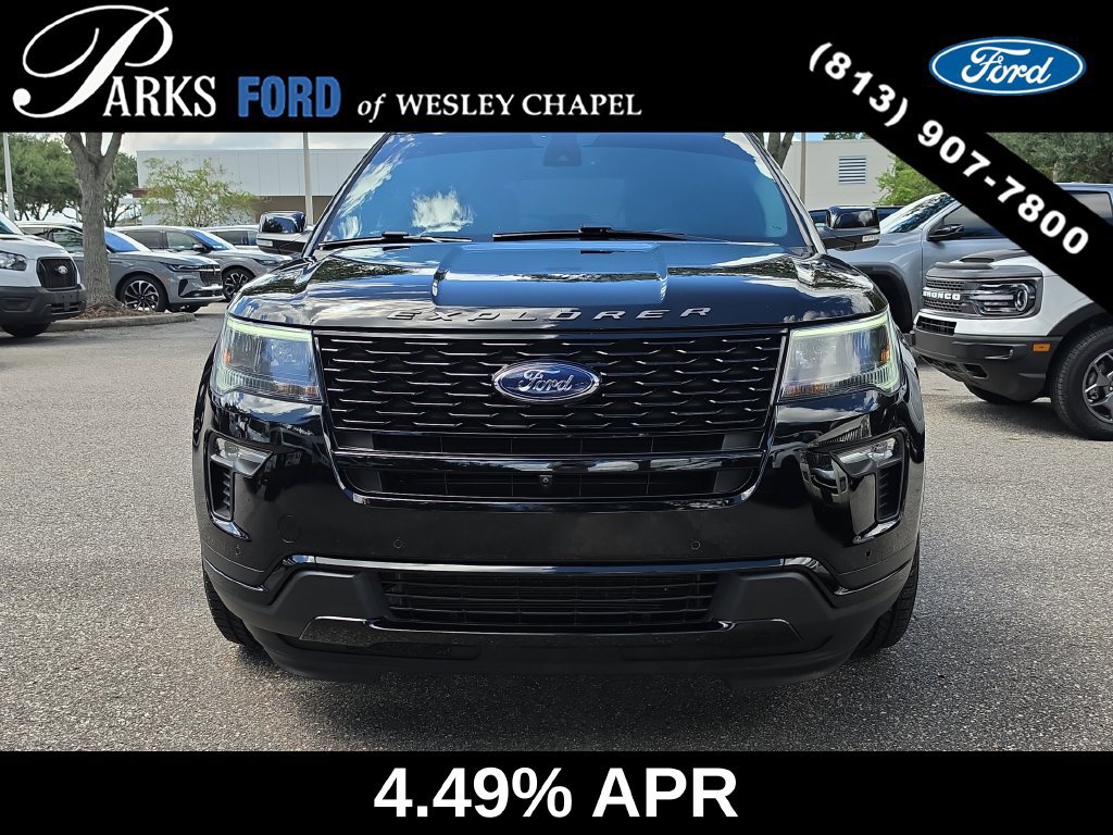 Certified 2018 Ford Explorer Sport w/ Equipment Group 401A AWD/4WD image 3