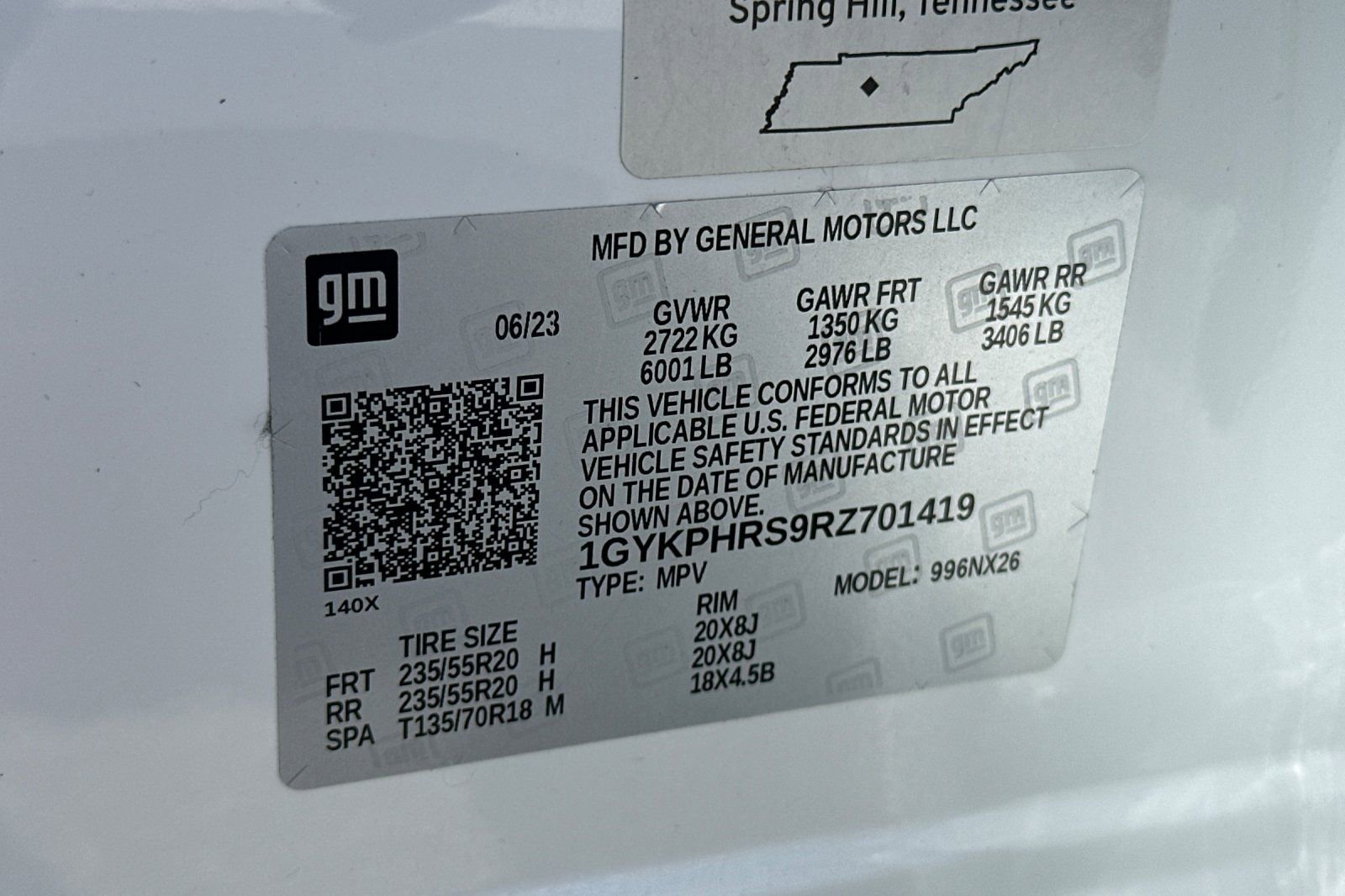 Used 2024 Cadillac XT6 Sport w/ LPO, Onyx Lite Package AWD/4WD image 31