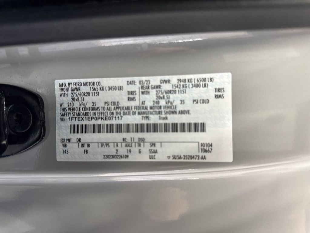 Certified 2023 Ford F150 XLT w/ Equipment Group 302A High image 36