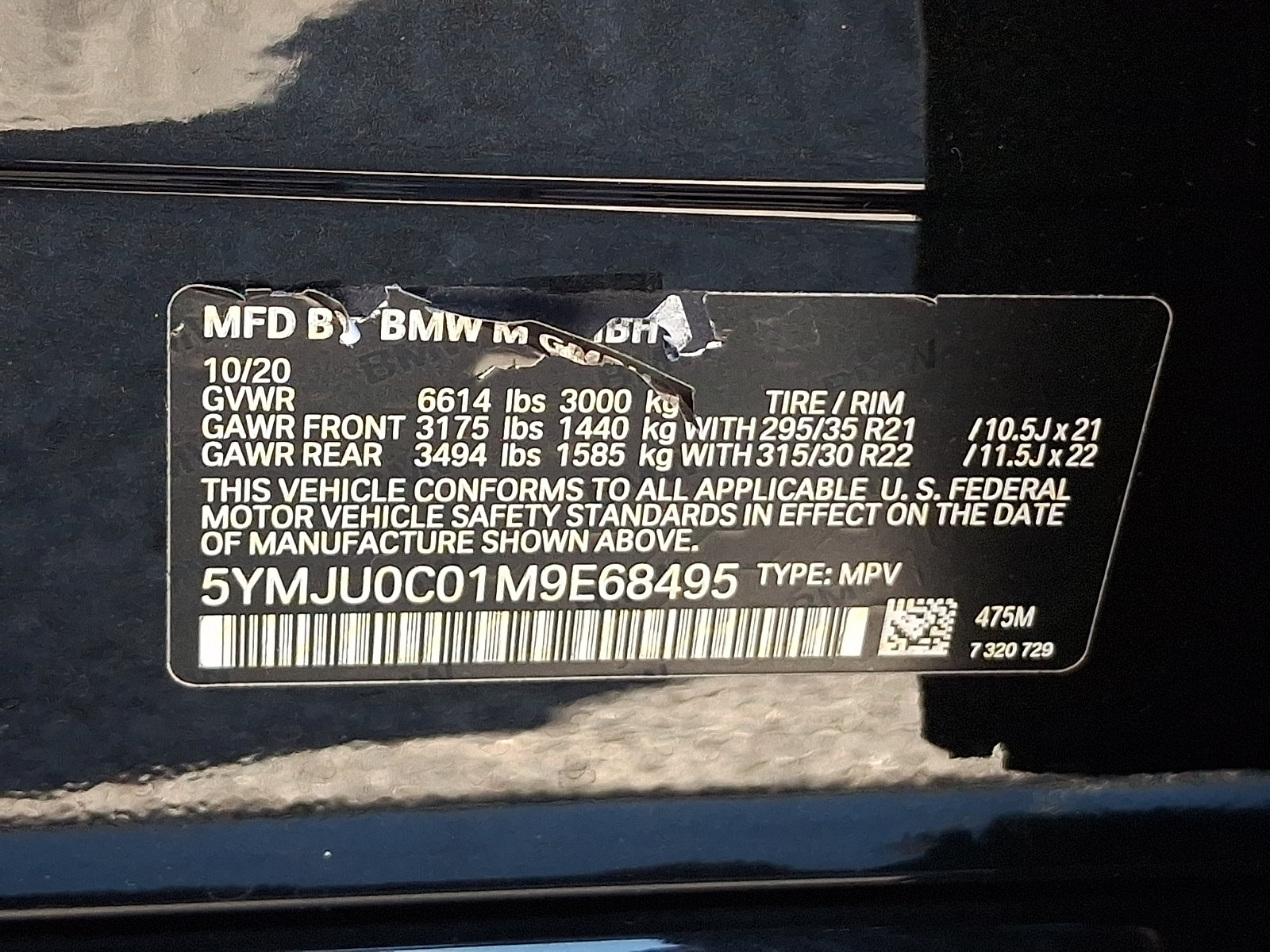 Used 2021 BMW X5 M w/ Competition Package AWD/4WD image 28
