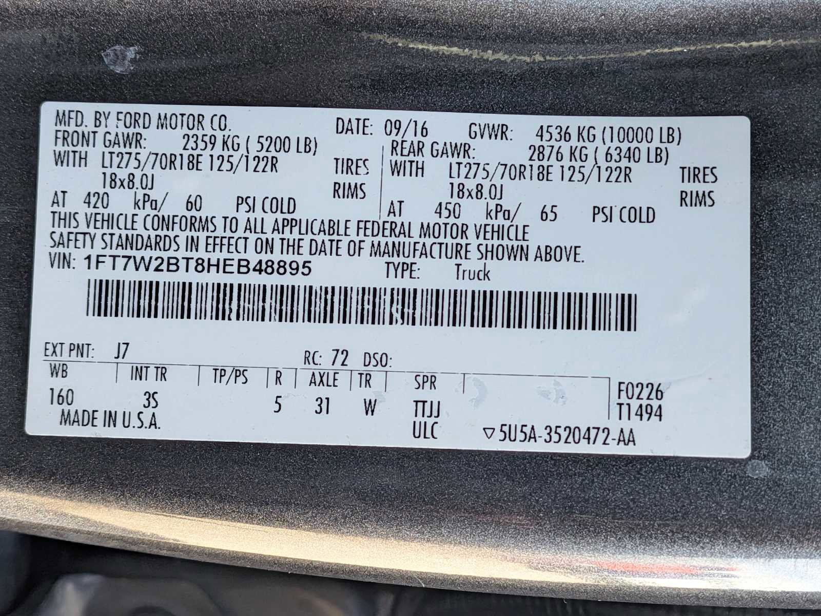 Certified 2017 Ford F250 XLT image 33