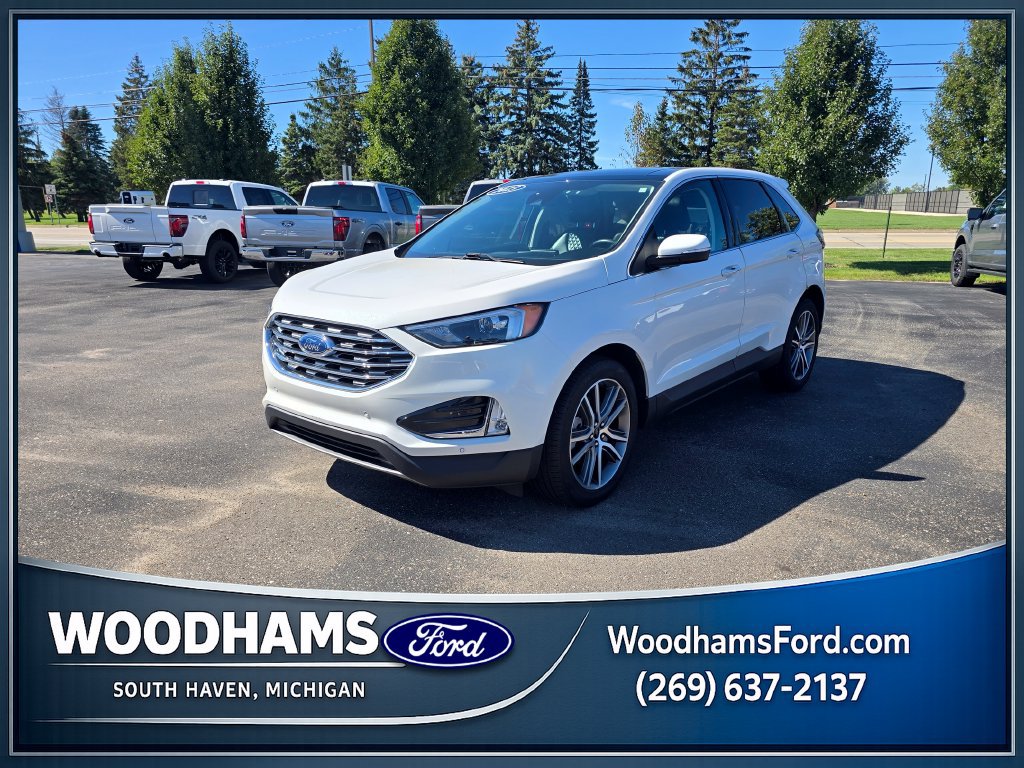 Certified 2023 Ford Edge Titanium w/ Class II Trailer Tow Package AWD/4WD image 1