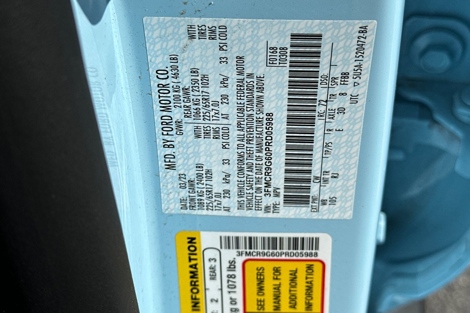 Certified 2023 Ford Bronco Sport Heritage image 35