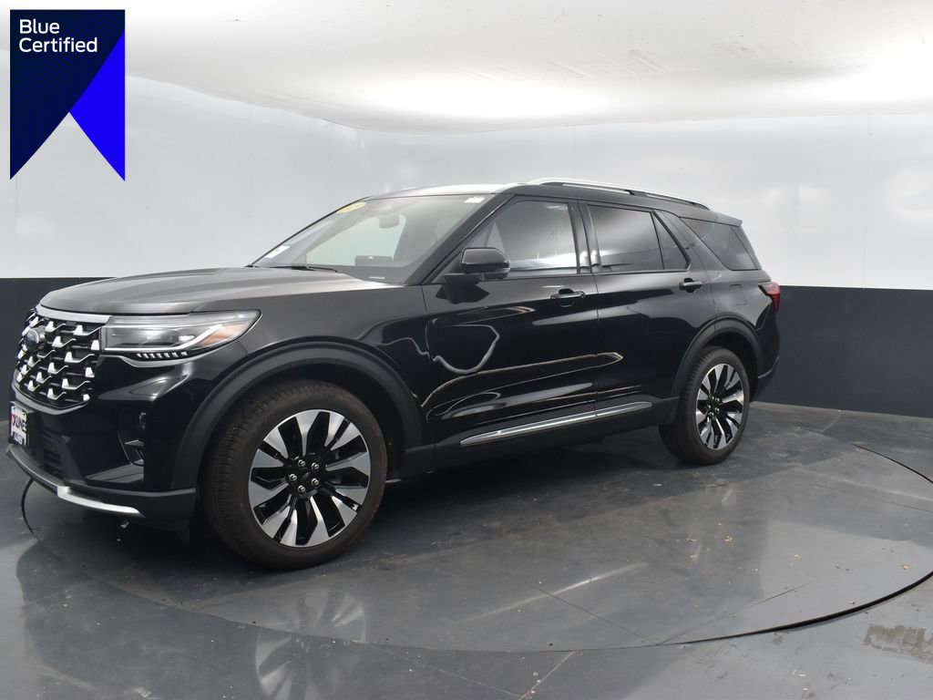 Certified 2025 Ford Explorer Platinum w/ LUX Leather Package