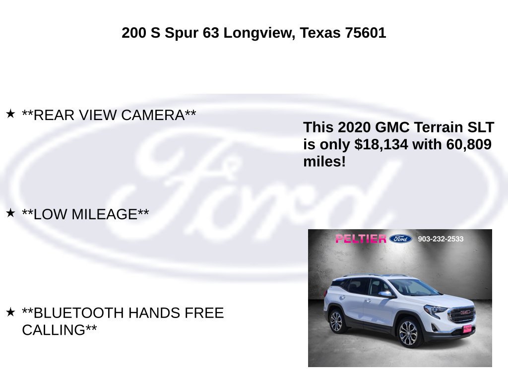 Used 2020 GMC Terrain SLT w/ Preferred Package FWD image 10