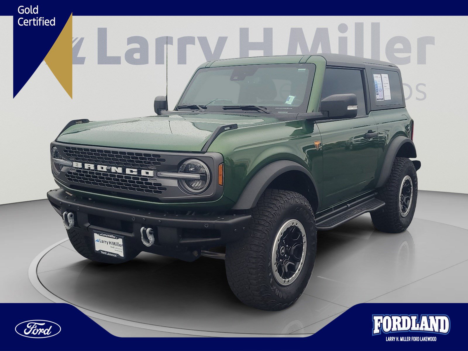 Certified 2023 Ford Bronco Badlands w/ Sasquatch Package