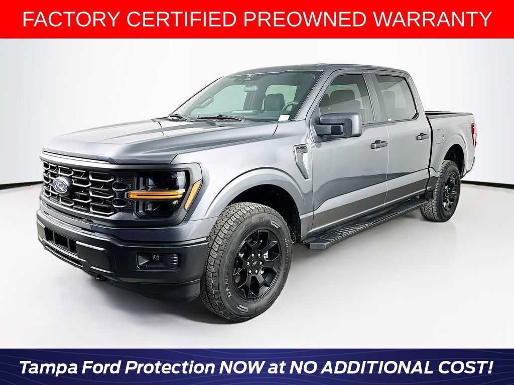 Certified 2025 Ford F150 STX w/ Equipment Group 201A FX4