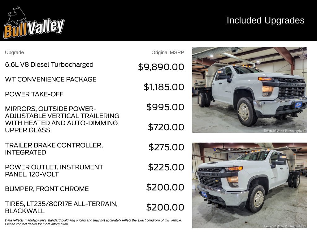 Used 2020 Chevrolet Silverado 3500 W/T w/ WT Convenience Package AWD/4WD image 9
