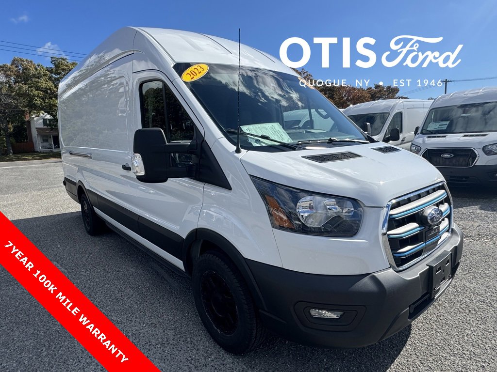 Certified 2023 Ford E-Transit 148 High Roof Extended w/ Load Area Protection Package image 1