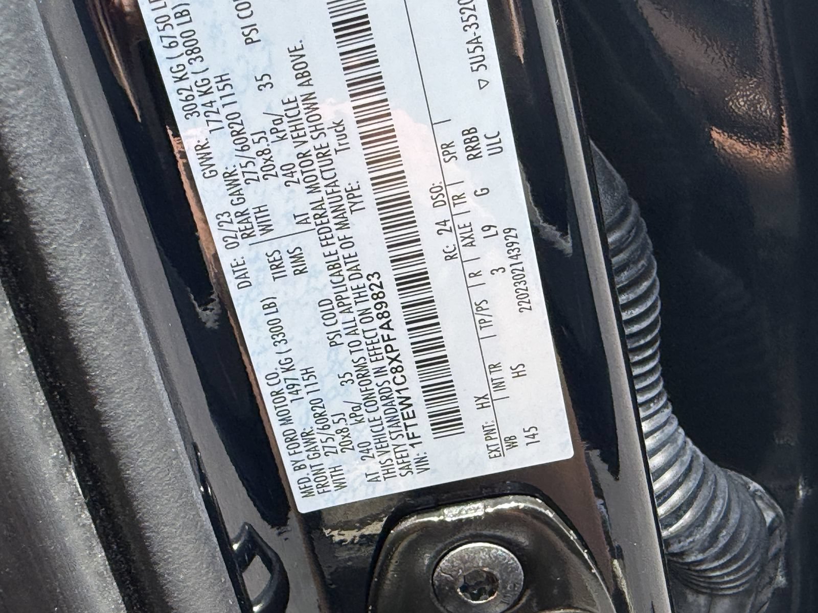 Certified 2023 Ford F150 Lariat w/ Equipment Group 502A High RWD image 42
