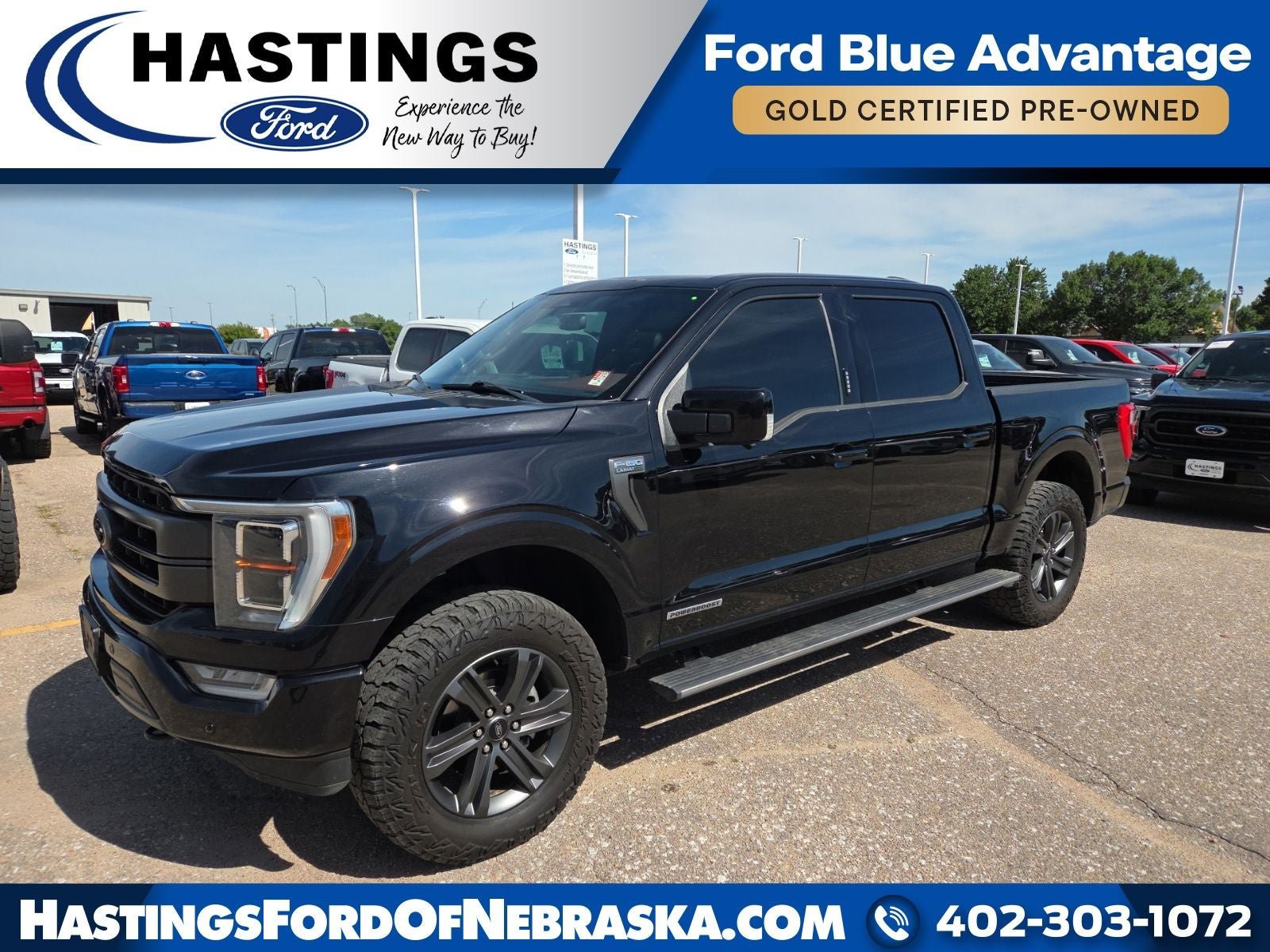 Certified 2023 Ford F150 Lariat w/ Equipment Group 502A High AWD/4WD image 1
