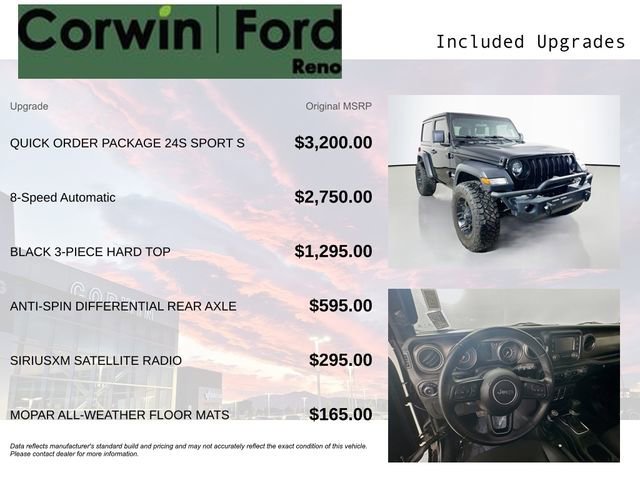 Used 2020 Jeep Wrangler Sport image 9