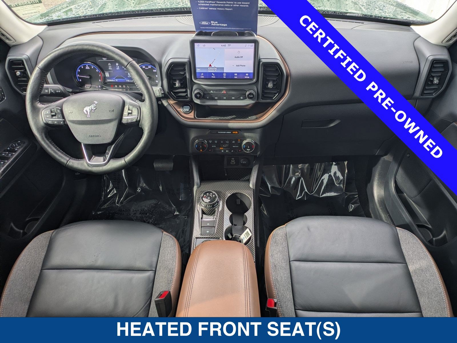 Certified 2023 Ford Bronco Sport Outer Banks w/ Tech Package AWD/4WD image 16