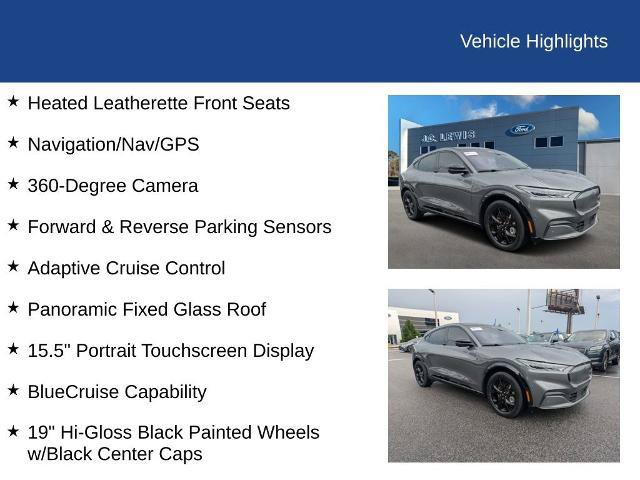 Certified 2023 Ford Mustang Mach-E Premium w/ Mustang Nite Pony Package RWD image 28