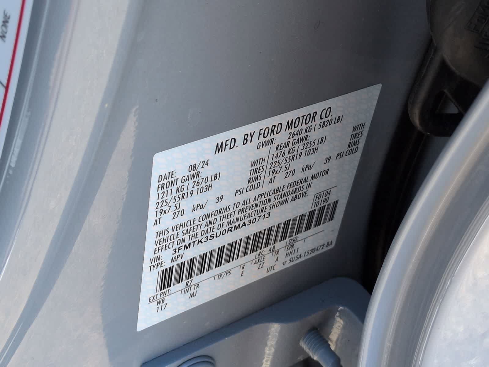 Certified 2024 Ford Mustang Mach-E Premium AWD/4WD image 37