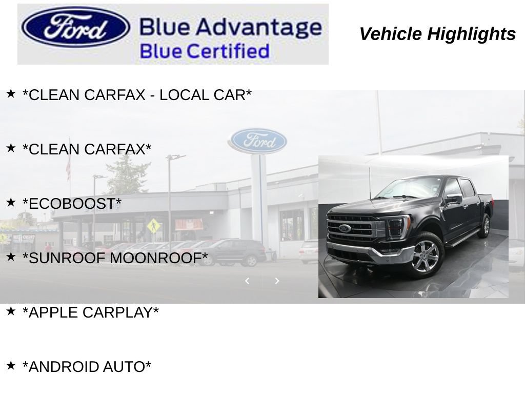 Certified 2023 Ford F150 Lariat w/ Equipment Group 502A High AWD/4WD image 9