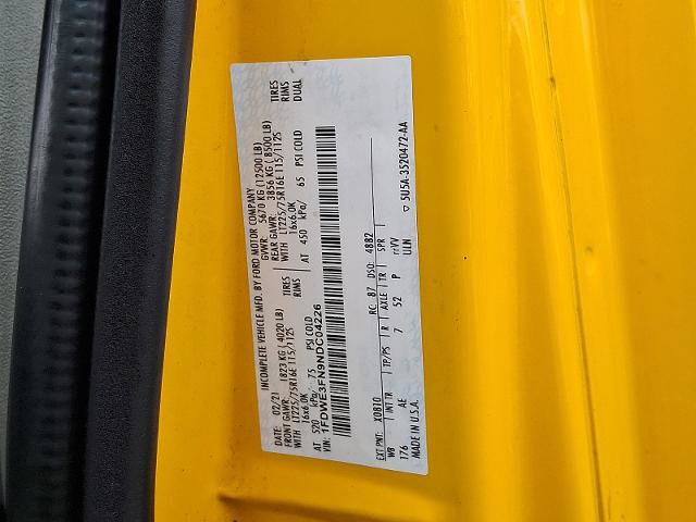 Certified 2022 Ford E-350 and Econoline 350 Super Duty RWD image 22