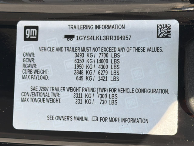 Used 2024 Cadillac Escalade ESV Premium Luxury w/ Performance Package AWD/4WD image 37