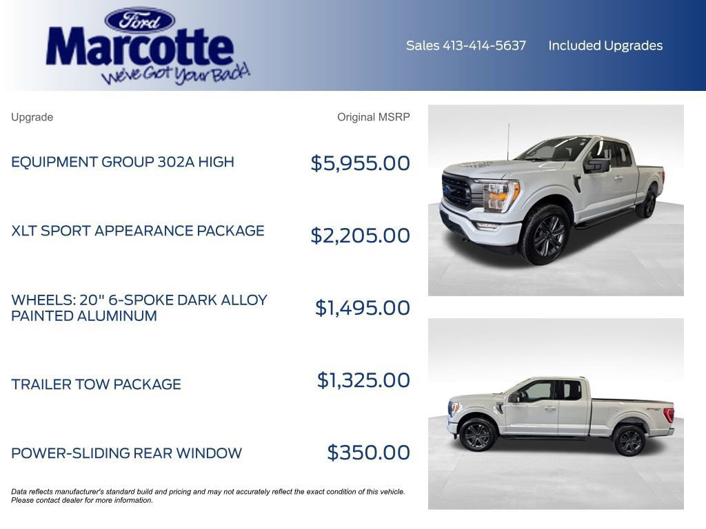 Certified 2023 Ford F150 XLT w/ Equipment Group 302A High image 15