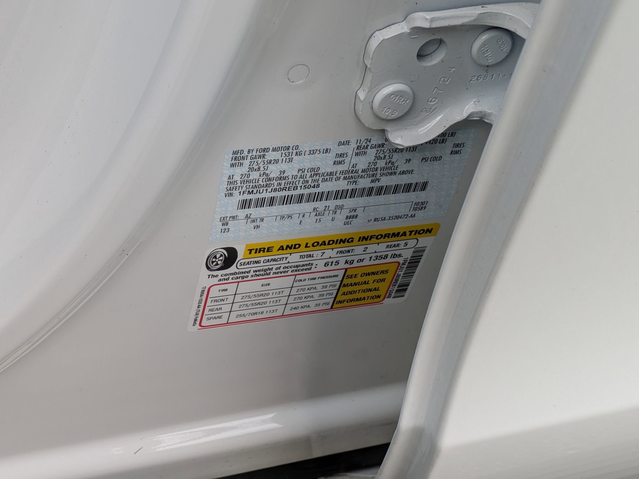 Certified 2024 Ford Expedition XLT image 43